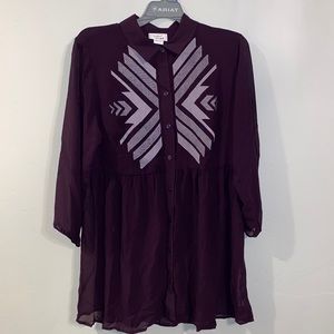 Ariat Purple Awakening Tunic